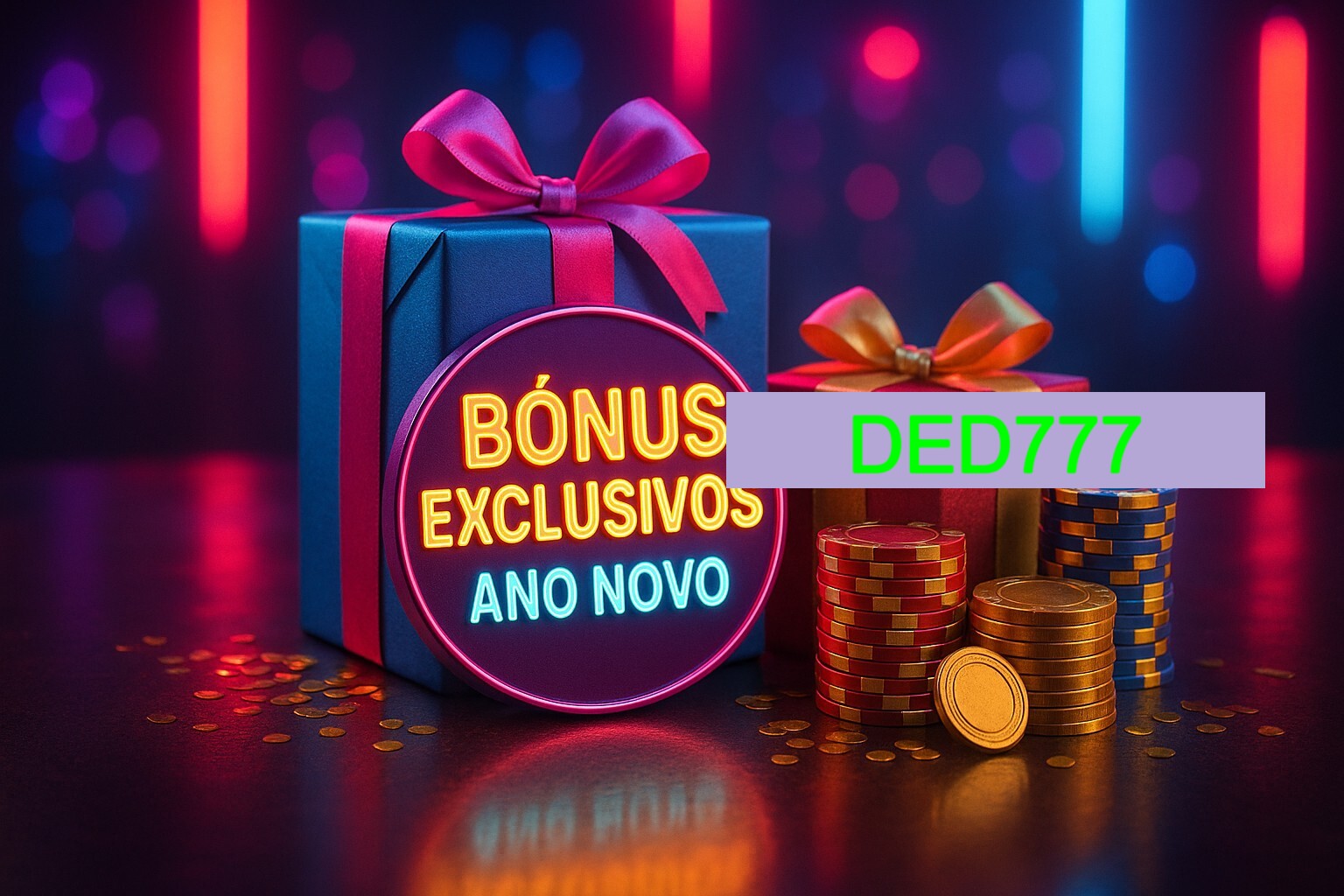 Promoções de Ano Novo no DED777